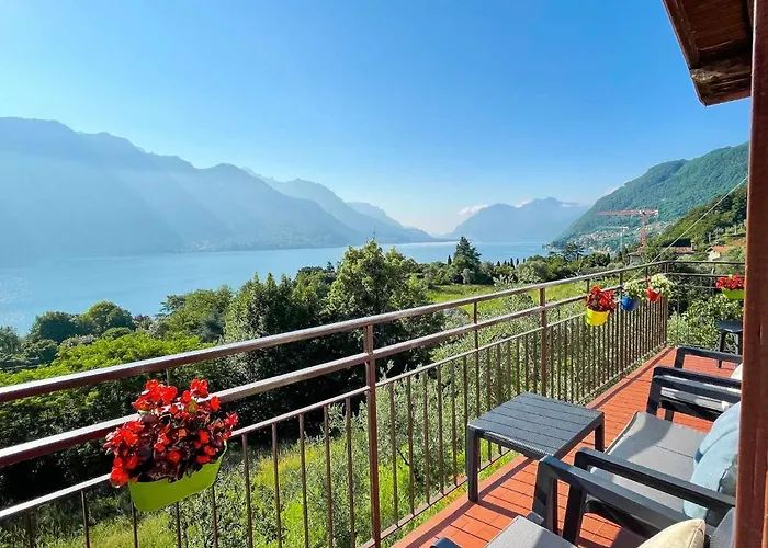 公寓 Tivano, Balcone Con Vista *